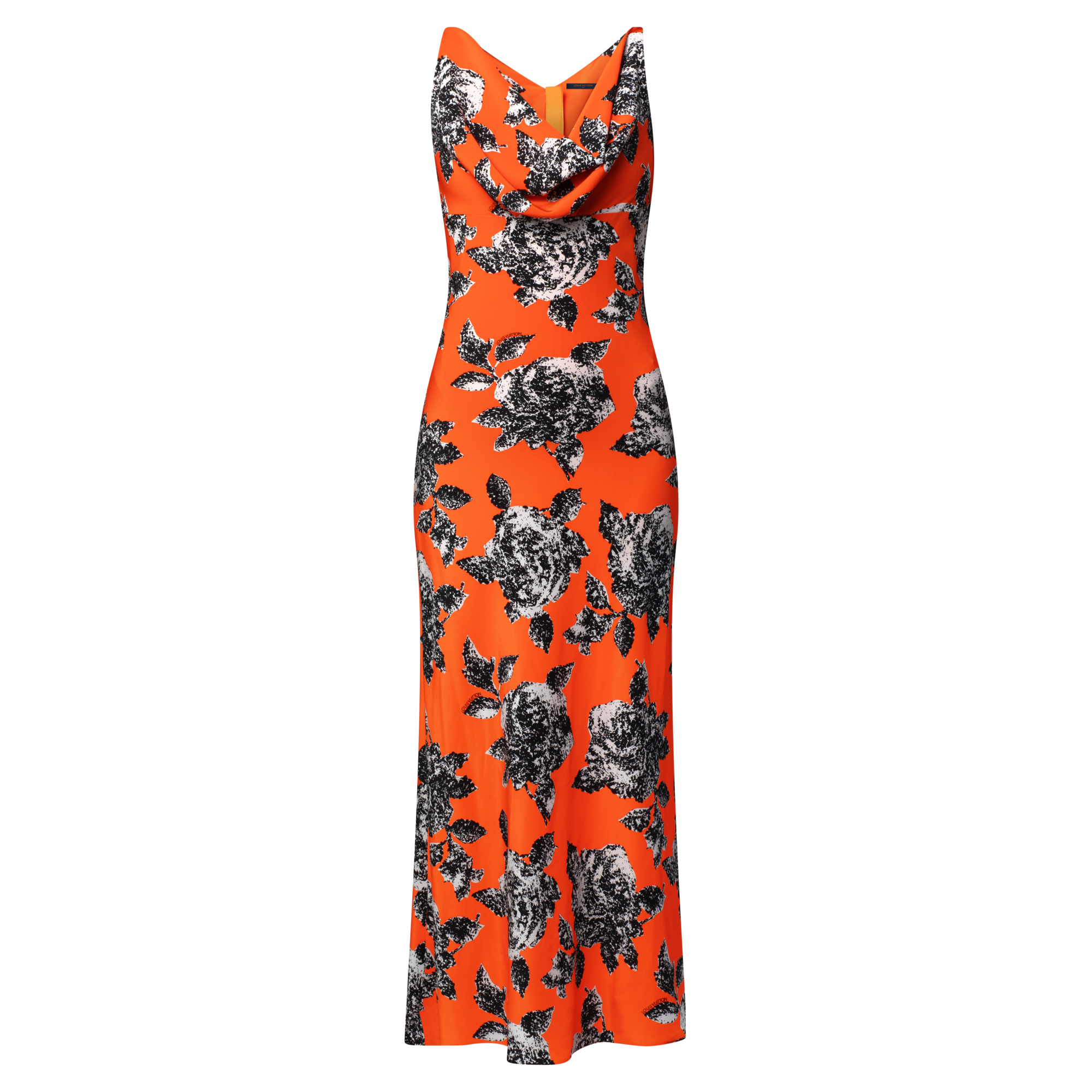 サ*エ様 LV dress Cowlneck Maxi Dress - Ready-to-Wear 1AHZLC | LOUIS VUITTON